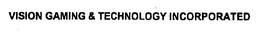 VISION GAMING & TECHNOLOGY INCORPORATED trademark