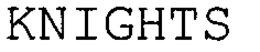 KNIGHTS trademark