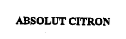 ABSOLUT CITRON trademark