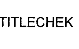 TITLECHEK trademark