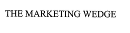 THE MARKETING WEDGE trademark