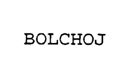 BOLCHOJ trademark