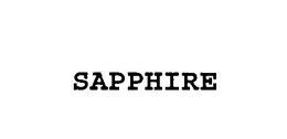 SAPPHIRE trademark