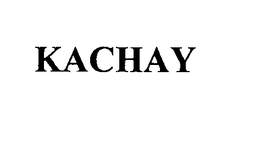KACHAY trademark