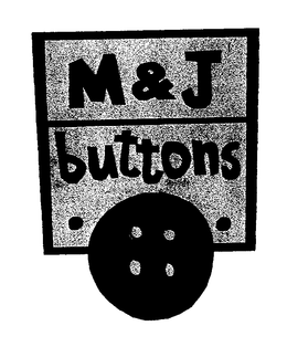 M&J BUTTONS trademark