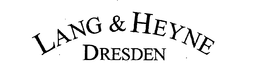 LANG & HEYNE DRESDEN trademark