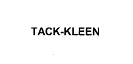TACK-KLEEN trademark