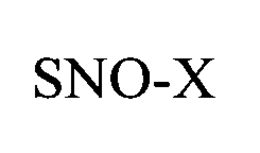 SNO-X trademark
