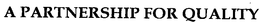A PARTNERSHIP FOR QUALITY trademark