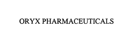 ORYX PHARMACEUTICALS trademark