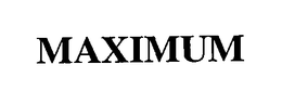 MAXIMUM trademark