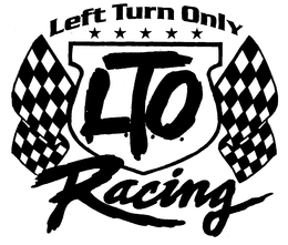 LTO RACING LEFT TURN ONLY trademark
