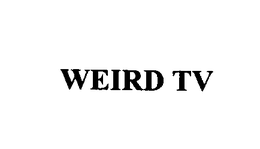 WEIRD TV trademark