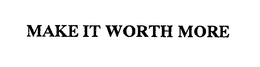 MAKE IT WORTH MORE trademark