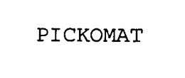 PICKOMAT trademark