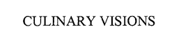 CULINARY VISIONS trademark
