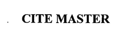 CITE MASTER trademark