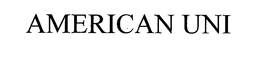 AMERICAN UNI trademark