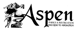 ASPEN PARKS & RECREATION ESCAPE TO RELAXATION trademark