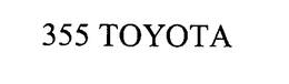 355 TOYOTA trademark