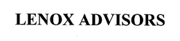 LENOX ADVISORS trademark