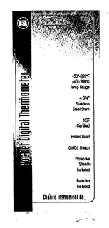 CHANEY INSTRUMENT trademark