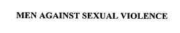 MEN AGAINST SEXUAL VIOLENCE trademark