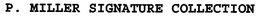 P. MILLER SIGNATURE COLLECTION trademark