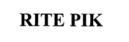 RITE PIK trademark