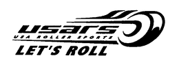 USARS USA ROLLER SPORTS LET'S ROLL trademark