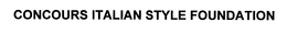 CONCOURS ITALIAN STYLE trademark