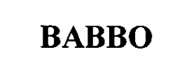 BABBO trademark