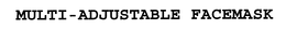 MULTI-ADJUSTABLE FACEMASK trademark