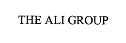 THE ALI GROUP trademark