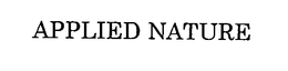 APPLIED NATURE trademark