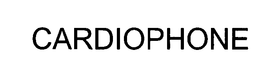 CARDIOPHONE trademark
