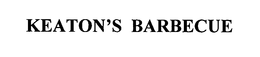 KEATON'S BARBECUE trademark
