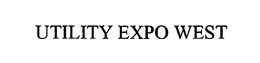 UTILITY EXPO WEST trademark
