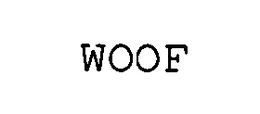 WOOF trademark