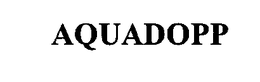 AQUADOPP trademark
