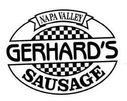 NAPPA VALLEY GERHARD'S SAUSAGE trademark