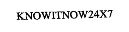 KNOWITNOW24X7 trademark