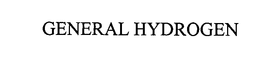 GENERAL HYDROGEN trademark