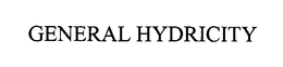 GENERAL HYDRICITY trademark