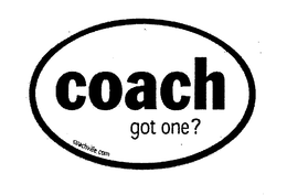COACH GOT ONE? COACHVILLE.COM trademark