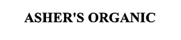 ASHER'S ORGANIC trademark