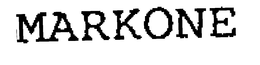 MARKONE trademark