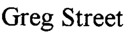 GREG STREET trademark