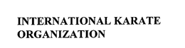 INTERNATIONAL KARATE ORGANIZATION trademark