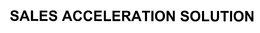 SALES ACCELERATION SOLUTION trademark